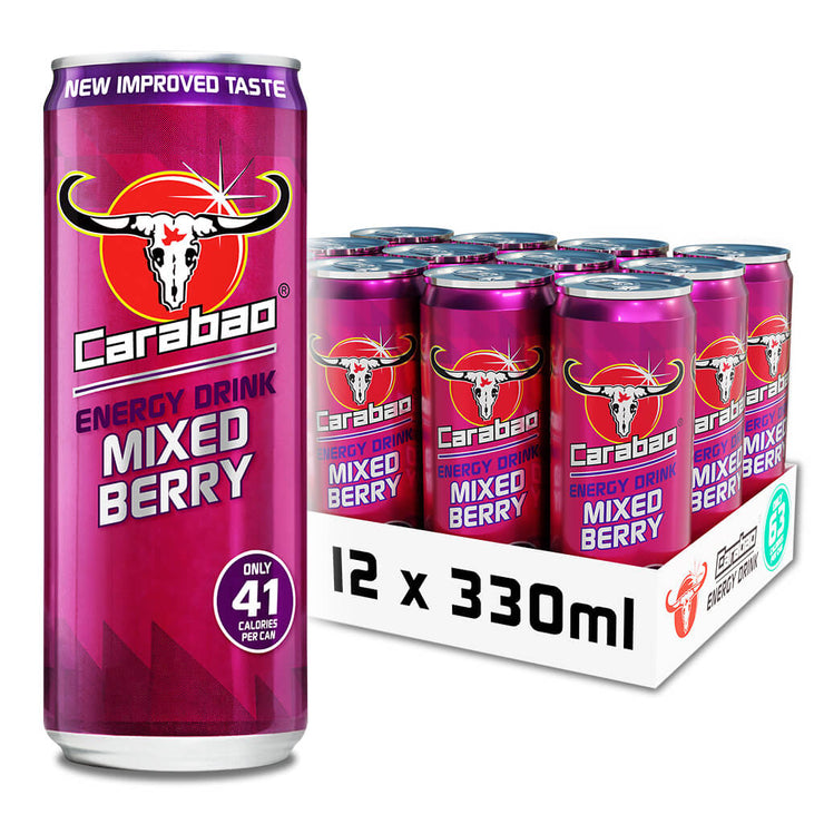 Carabao Energy Drink Flavour Pack (60 x 330ml)