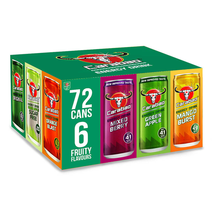 Carabao Energy Drink Complete Pack (72 x 330ml)