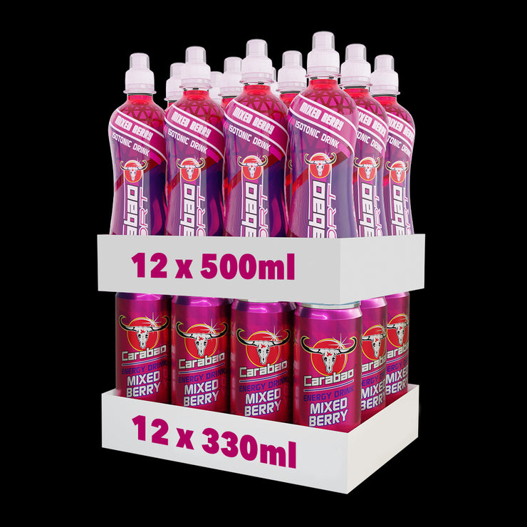 Carabao SPORT & Energy Drink Combo Pack (24 x Pack)