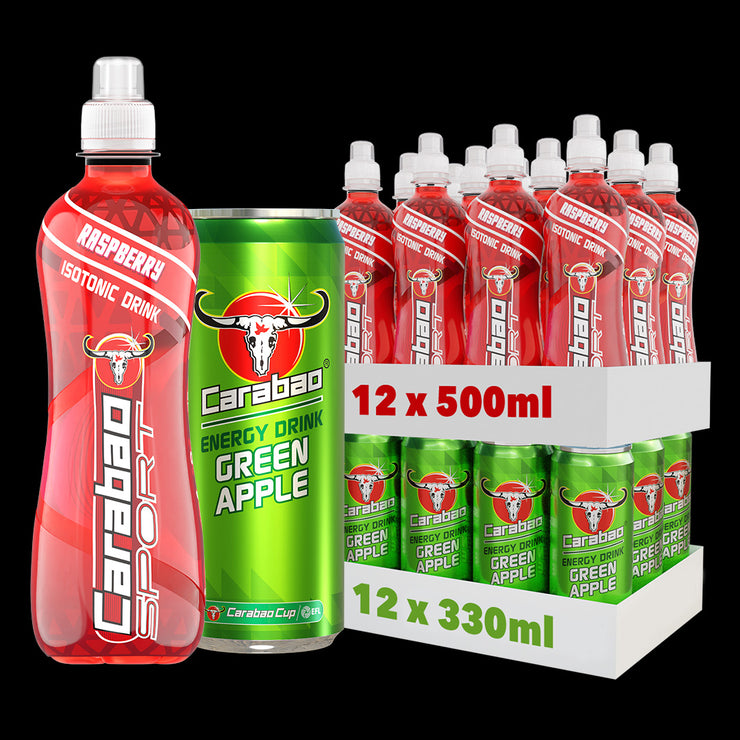 Carabao SPORT & Energy Drink Combo Pack (24 x Pack)
