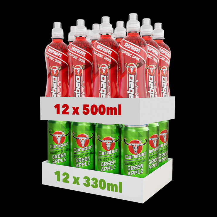 Carabao SPORT & Energy Drink Combo Pack (24 x Pack)