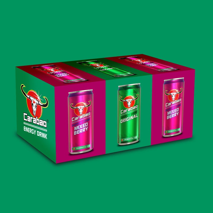 Carabao Energy Drink Triple Pack (36 x 330ml)