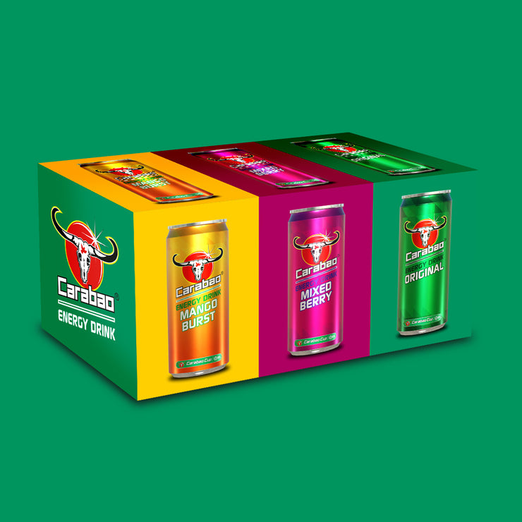 Carabao Energy Drink Triple Pack (36 x 330ml)