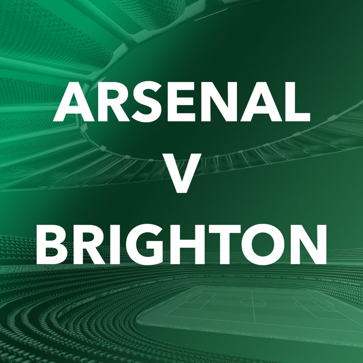 Entry to win tickets to a Carabao Cup Round 4 game - ARSENAL v BRIGHTON