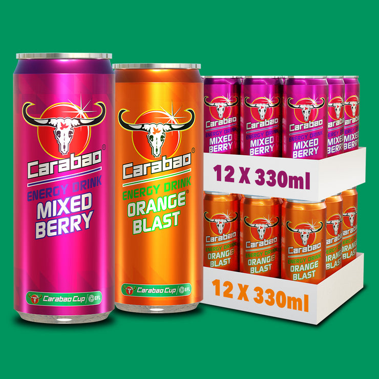 Carabao Energy Drink Combo Pack (24 x 330ml)