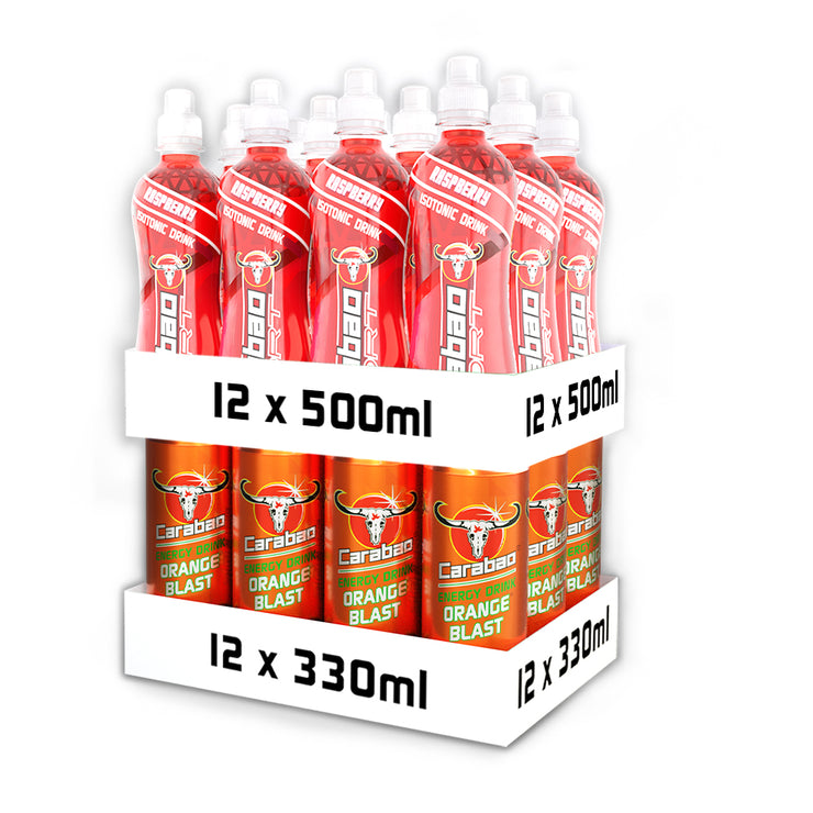 Carabao SPORT & Energy Drink Combo Pack (24 x Pack)