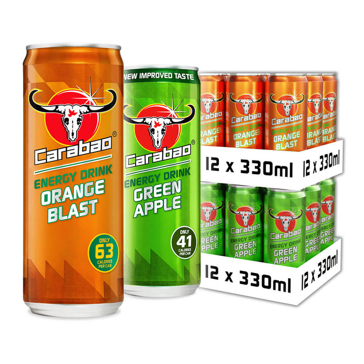 Carabao Energy Drink Combo Pack (24 x 330ml)