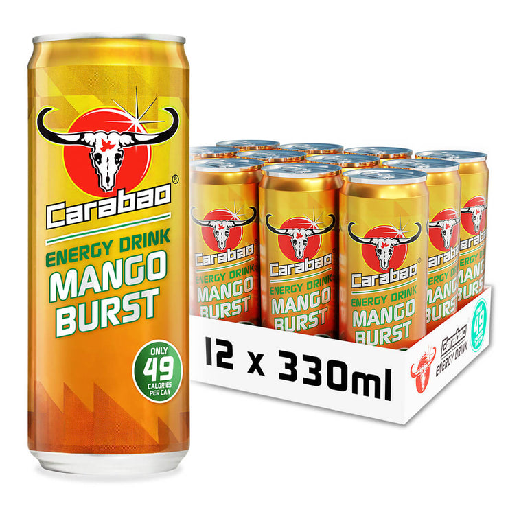 Carabao Energy Drink Lifestyle Pack (36 x 330ml)