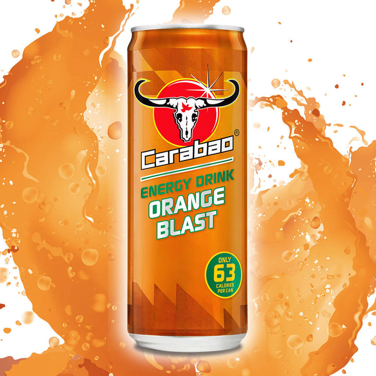 Carabao Sport & Energy Drink Orange Combo (24 x Pack)