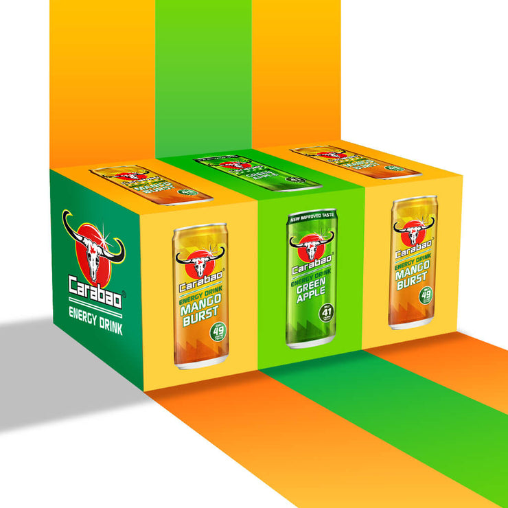 Carabao Energy Drink Triple Pack (36 x 330ml)