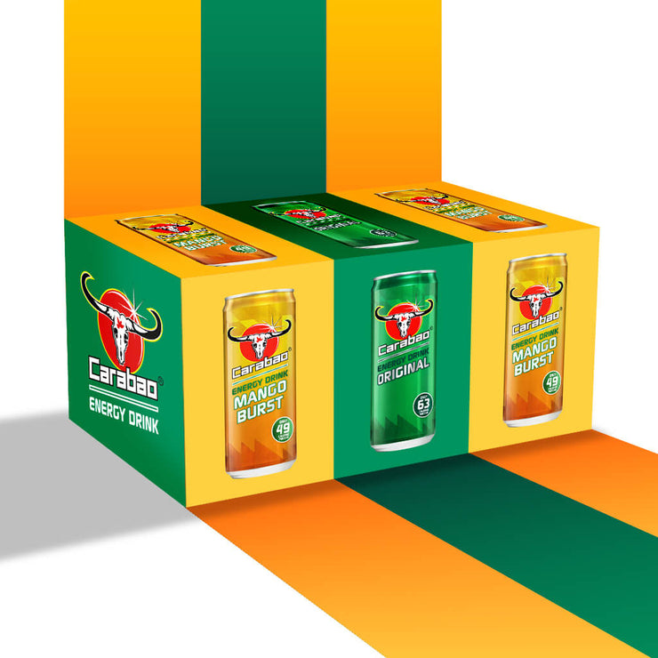 Carabao Energy Drink Triple Pack (36 x 330ml)