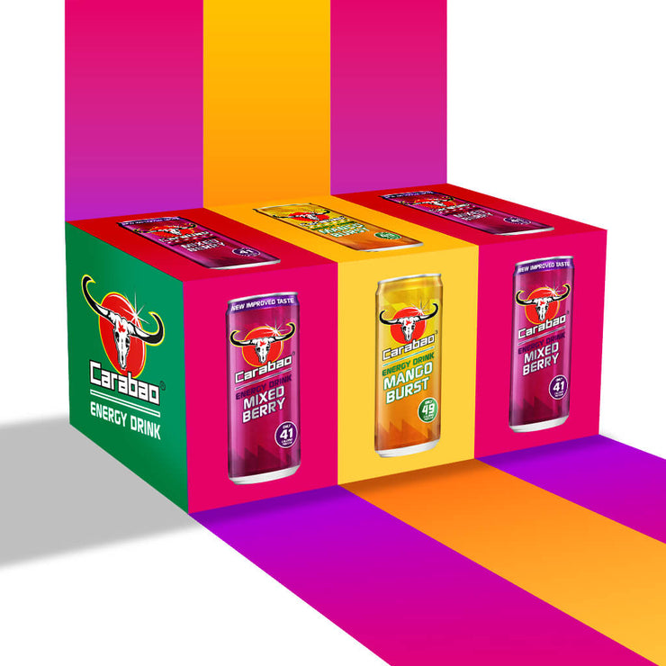 Carabao Energy Drink Triple Pack (36 x 330ml)