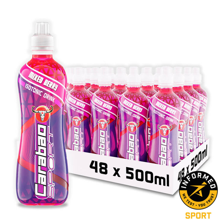 Carabao SPORT Isotonic Drink Mixed Berry (500ml Bottle)