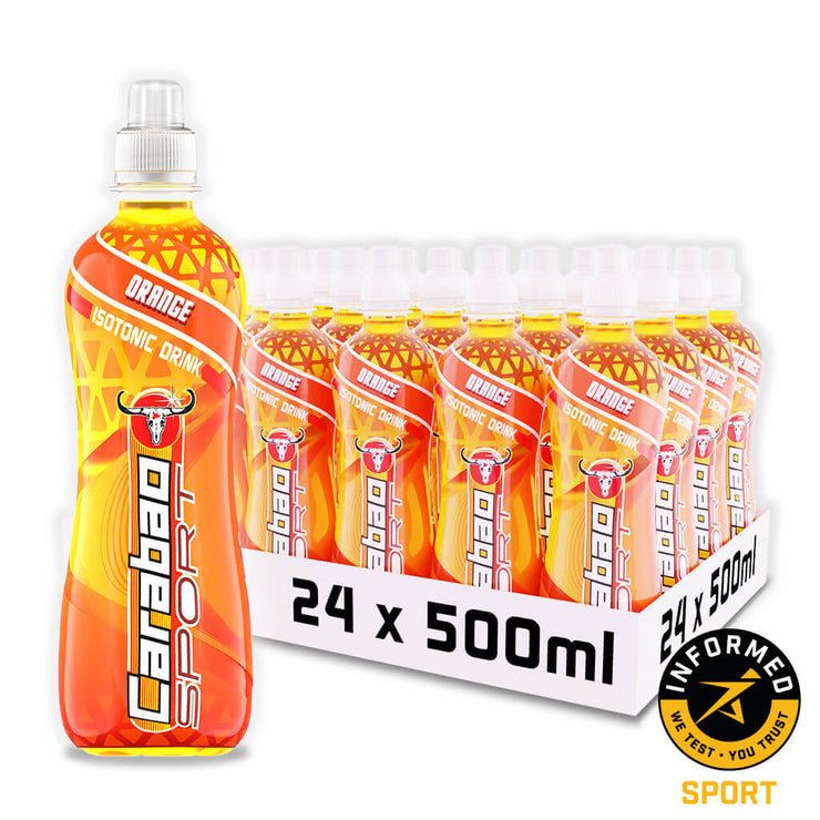 Carabao SPORT Isotonic Drink Orange (500ml Bottle)