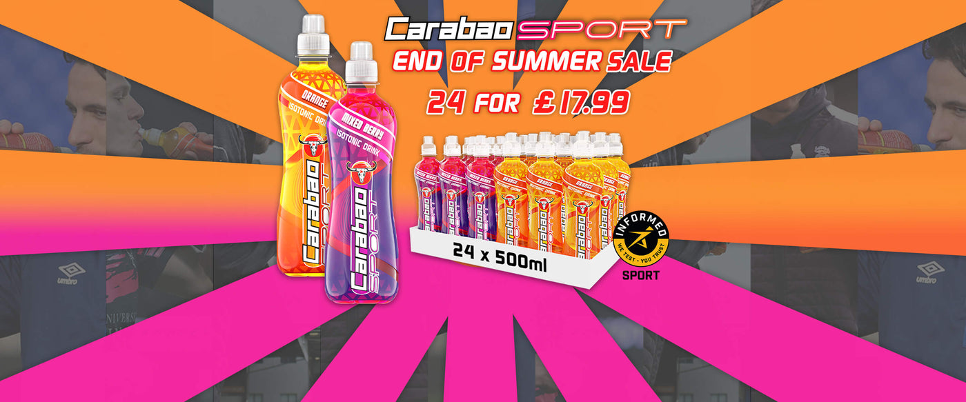 Carabao SPORT Drinks Summer Sale 24 for £17.99