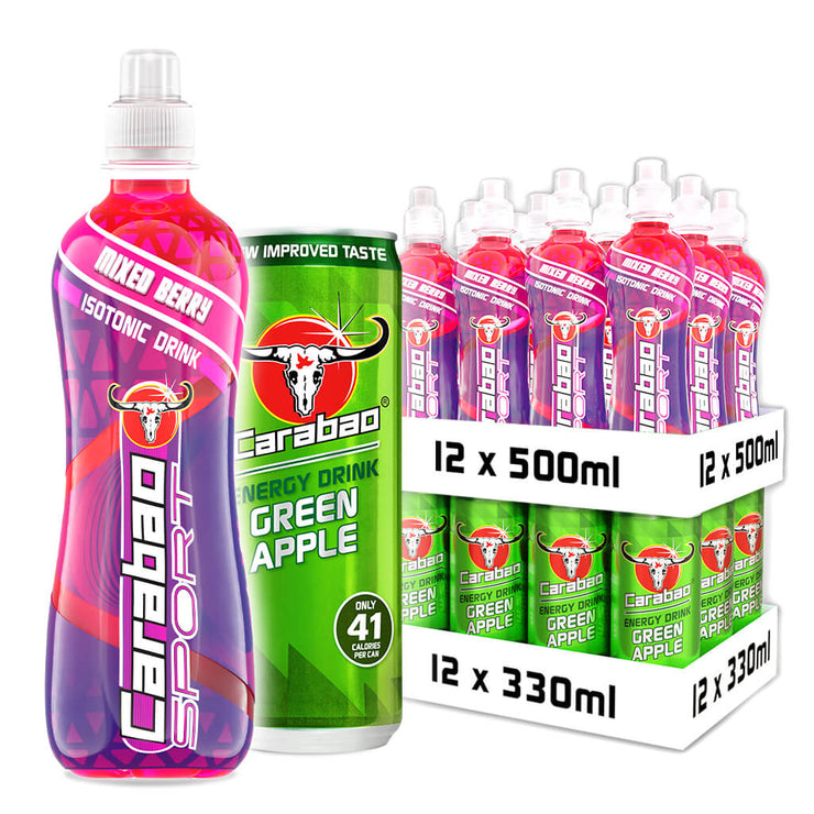 Carabao SPORT & Energy Drink Combo Pack (24 x Pack)