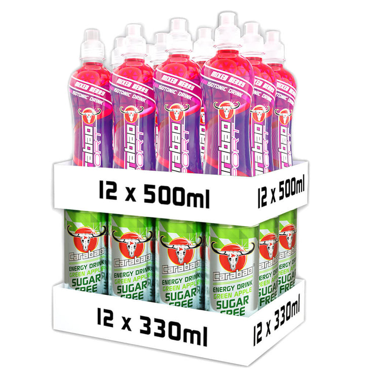 Carabao SPORT & Energy Drink Combo Pack (24 x Pack)