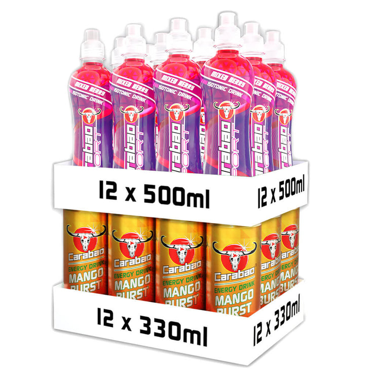 Carabao SPORT & Energy Drink Combo Pack (24 x Pack)