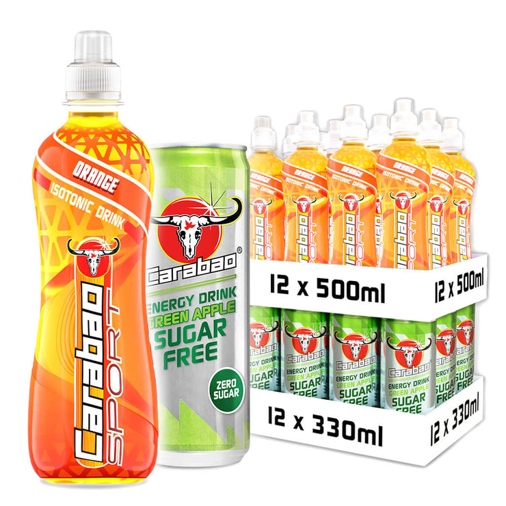 Carabao SPORT & Energy Drink Combo Pack (24 x Pack)