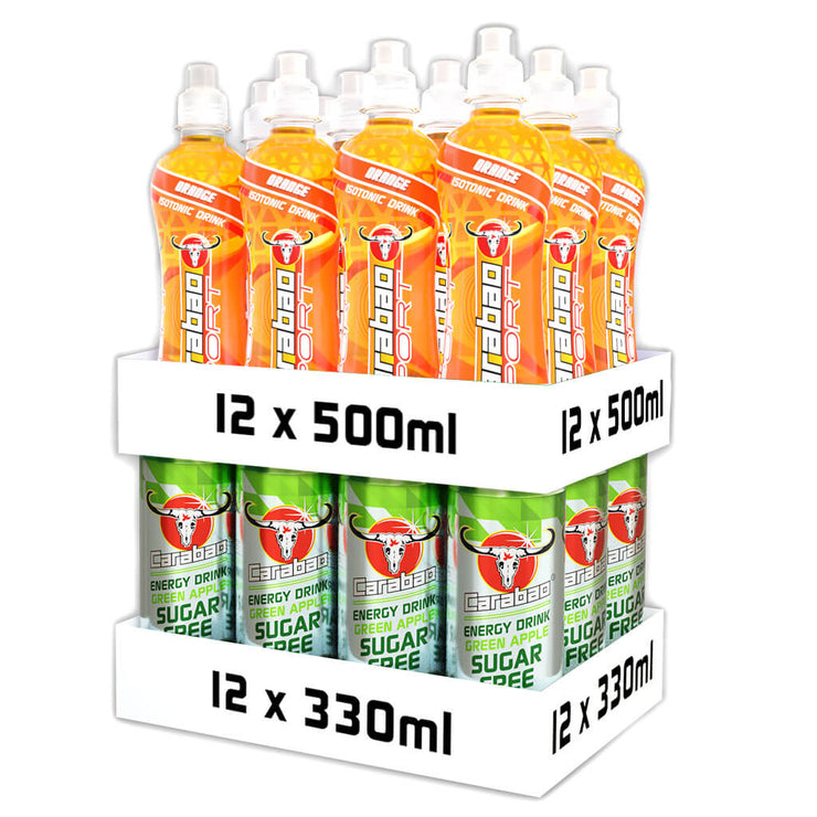 Carabao SPORT & Energy Drink Combo Pack (24 x Pack)