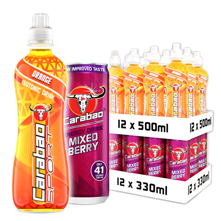 Carabao SPORT & Energy Drink Combo Pack (24 x Pack)