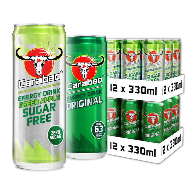 Carabao Energy Drink Combo Pack (24 x 330ml)