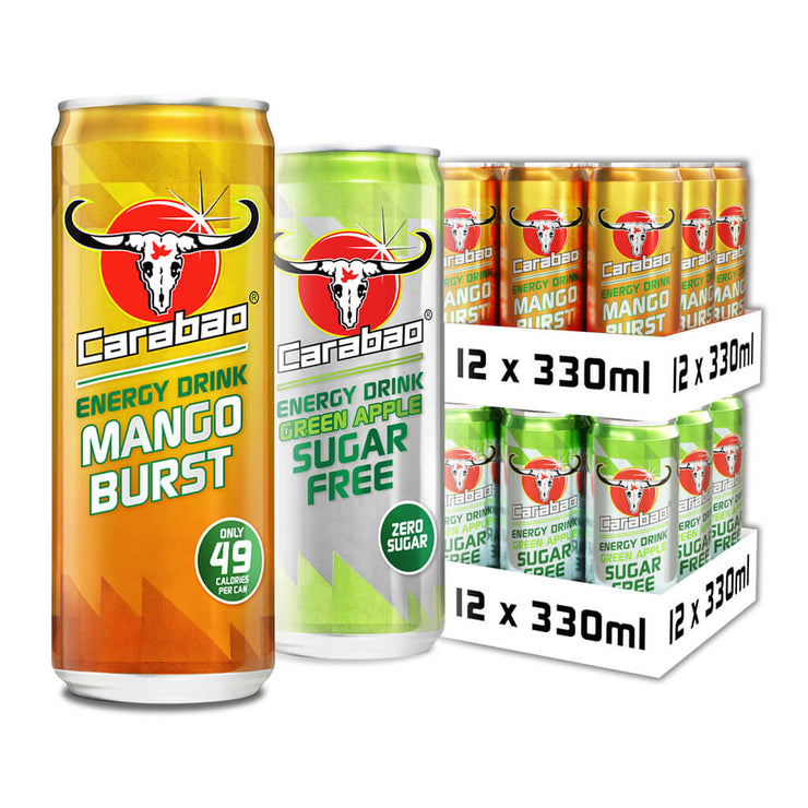 Carabao Energy Drink Combo Pack (24 x 330ml)