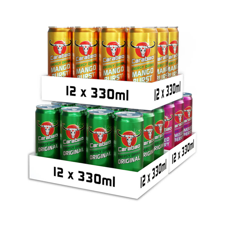 Carabao Energy Drink Energy Pack (36 x 330ml)