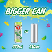 Carabao Energy Drink Green Apple Sugar Free (330ml Can)