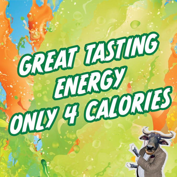 Carabao Energy Drink Green Apple Sugar Free (330ml Can)