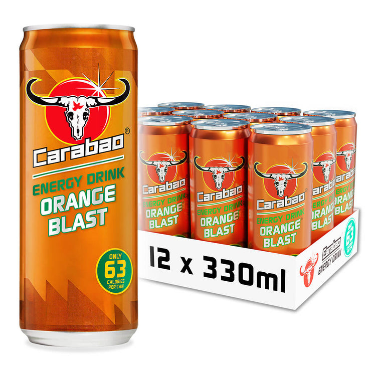 Carabao Energy Drink Sunshine Pack (36 x 330ml)